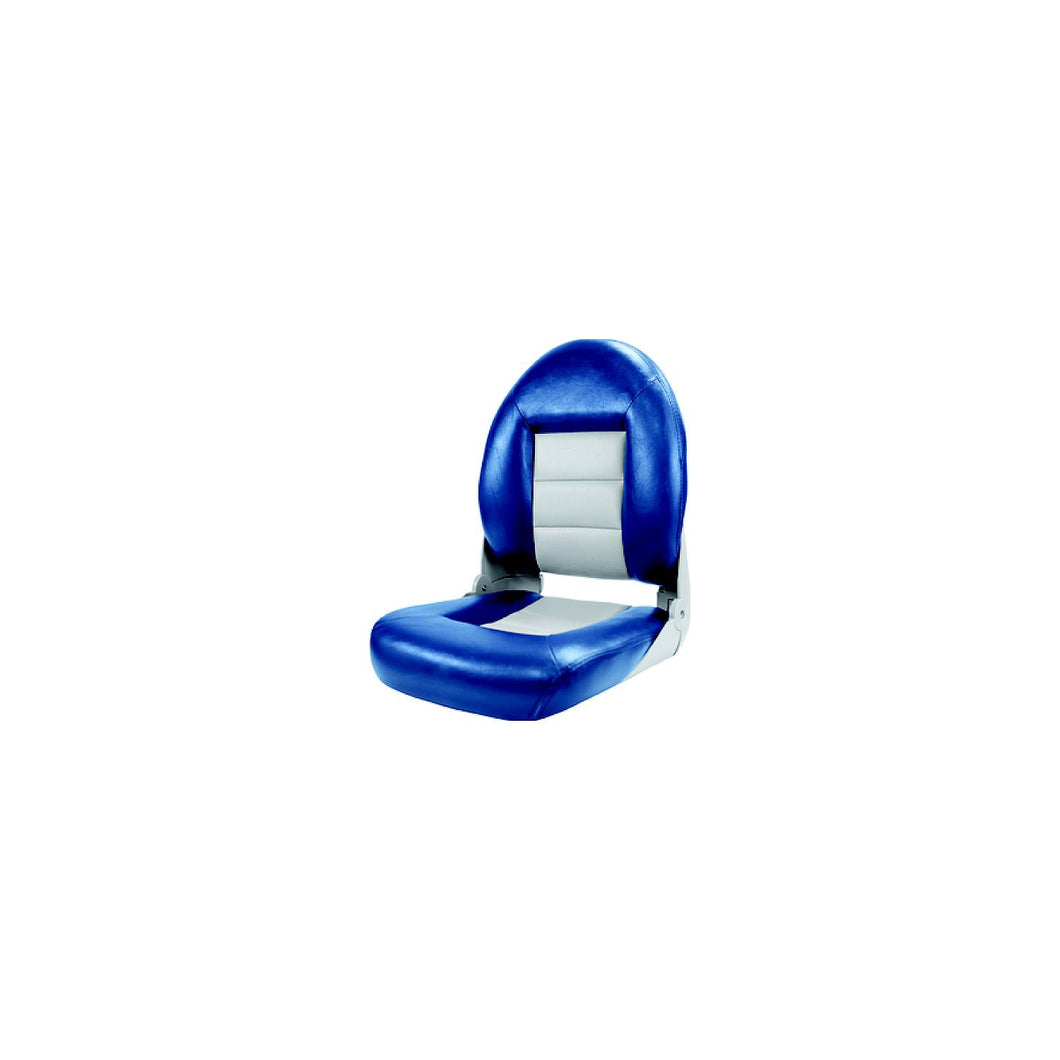 Tempress Navistyle High Back Seat, Blue/Gray -Modern Boat Sales & Service
