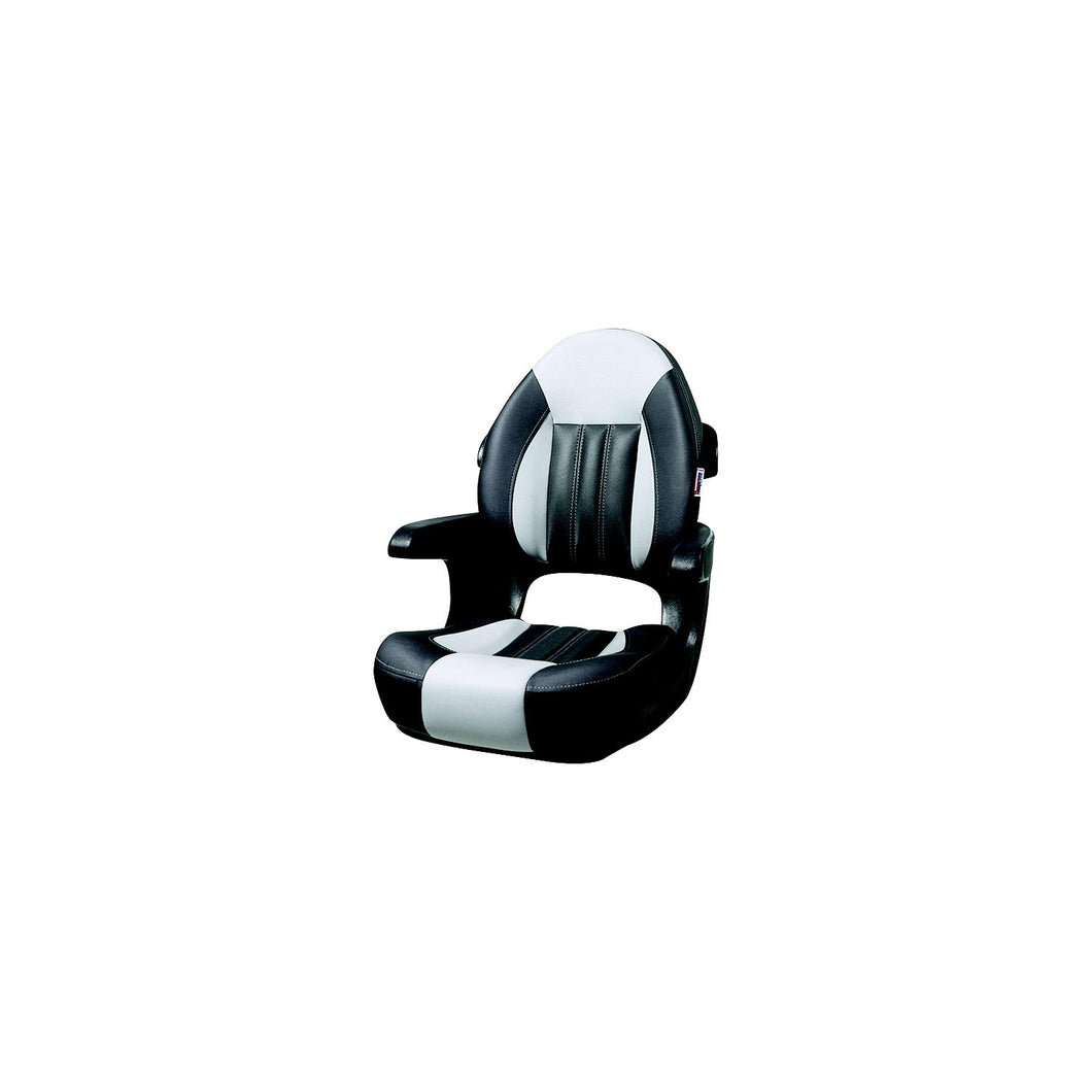 Tempress Probax Elite Helm Seat, Charcoal/Gray/Carbon -Modern Boat Sales & Service