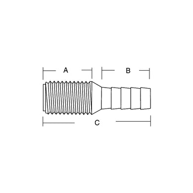 1 1/8 Hose Adapter -Modern Boat Sales & Service