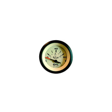 Sierra 59705P Sahara Series 2" Black & Tan Electric 0-80 PSI Dial Range Oil Pressure Gauge & Requires "C" Sender Code -Modern Boat Sales & Service