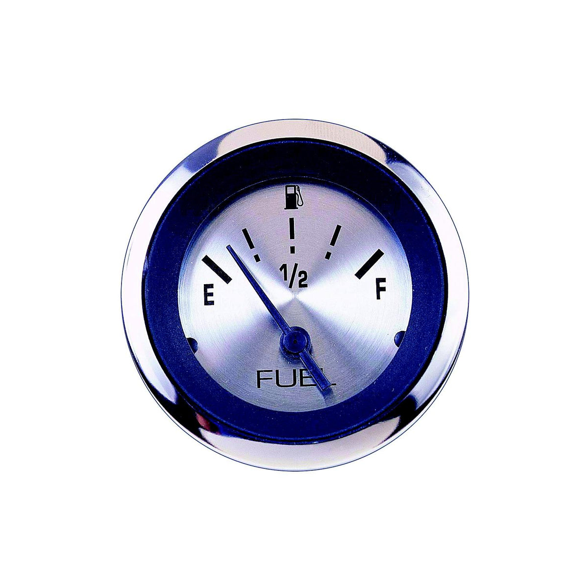 Sierra 63477P Sterling Series 2" Stainless Steel Fuel Gauge & Requires "F" Sender Code -Modern Boat Sales & Service