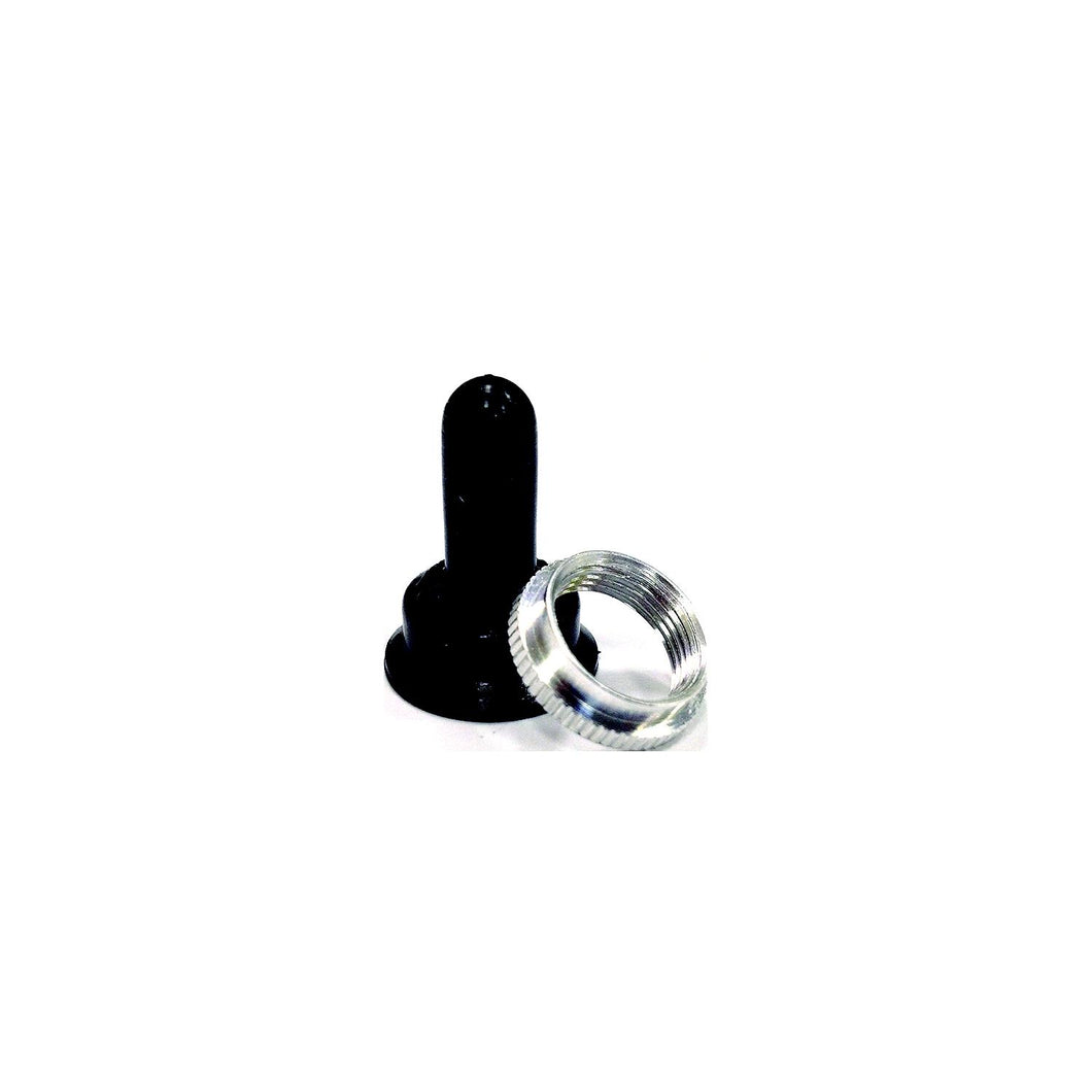 Black Boot w/Chrome Ring -Modern Boat Sales & Service