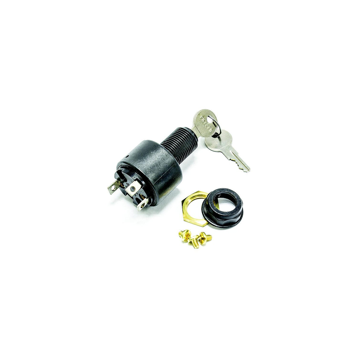 Sierra MP39780 Conventional 3 Position 5/8" Polyester 3 Screw Terminal 12V 15 Amp Ignition Starter Switch -Modern Boat Sales & Service