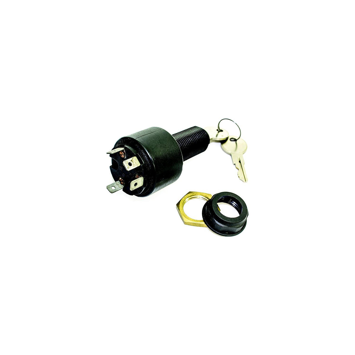 Sierra MP39800 Conventional 4 Position 1 1/8" Polyester 4 Blade Terminal 12V 15 Amp Ignition Starter Switch -Modern Boat Sales & Service