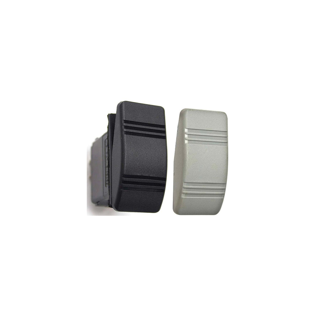 Contura III Non-Illuminated Weather Resistant Rocker Switch, On/Off, Black & Gray -Modern Boat Sales & Service