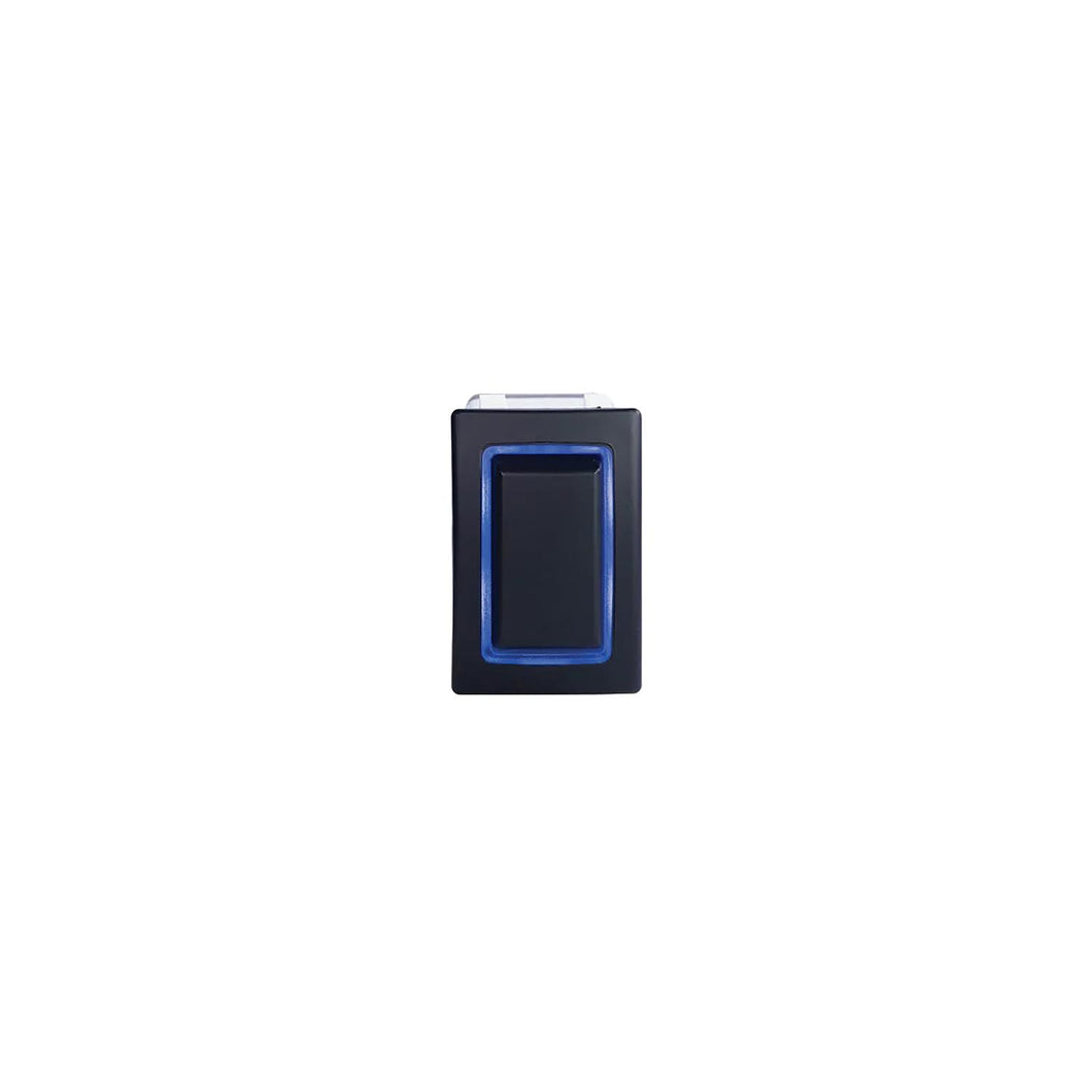 Sierra RK40610B Rocker Switch w/Halo LED Light, ON - OFF, SPST, Blue Default Title -Modern Boat Sales & Service
