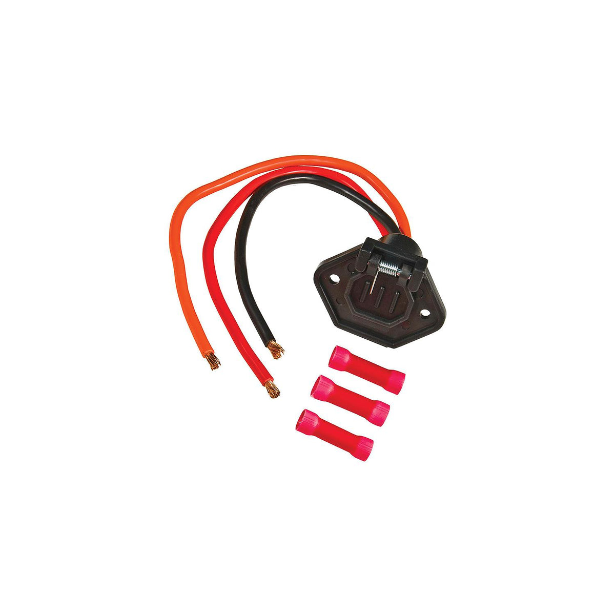 Male Boat SideTrolling Motor Plug 8Ga 24V 3 Wire -Modern Boat Sales & Service