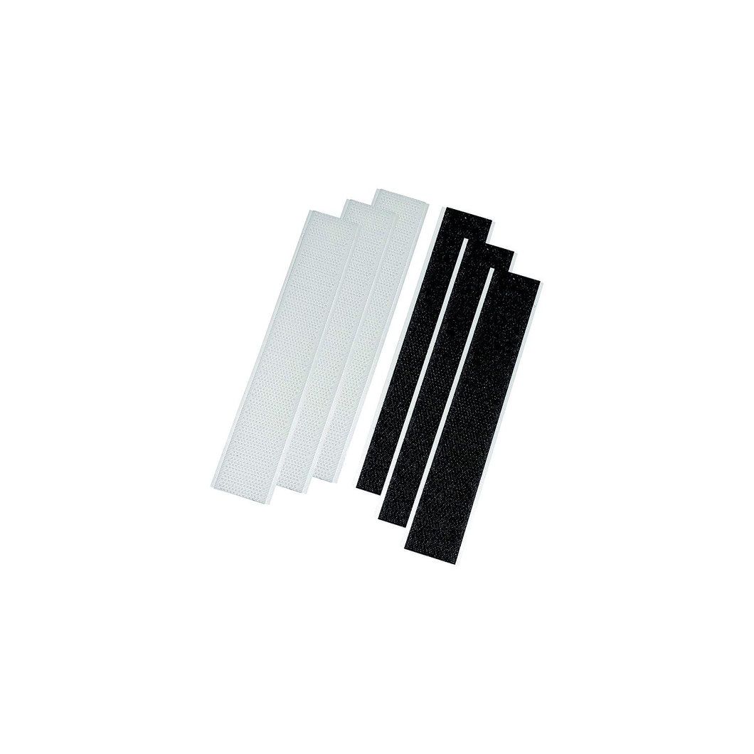 AP Products 006204 Hook & Loop Strips, 3 Black & 3 White per Pack -Modern Boat Sales & Service