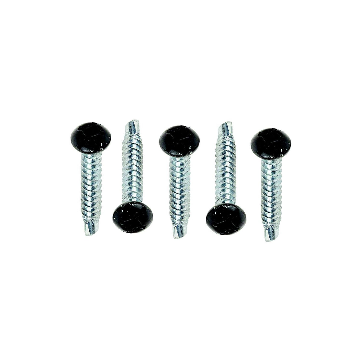 AP Products 012PTK500BL8X1 Pan Head Tri-Screw Self-Drilling, 8 x 1, Black, 500/pk -Modern Boat Sales & Service