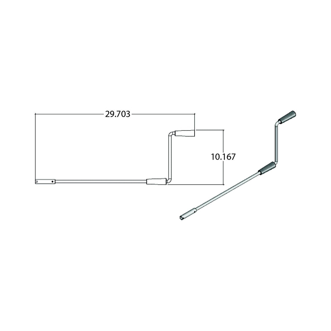 AP Products 014119226 Std S/O & Landing Gear Crank Handle -Modern Boat Sales & Service