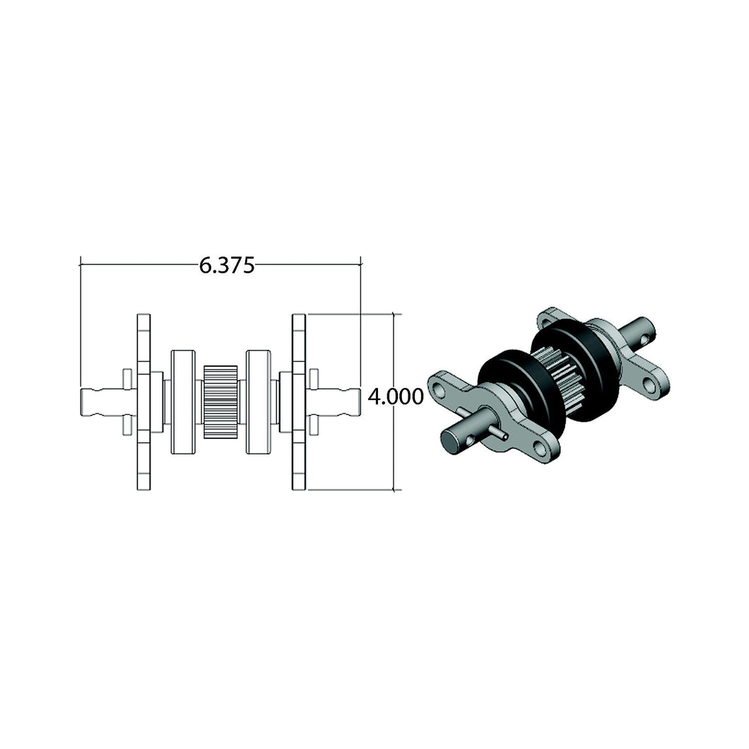 AP Products 014122837 Standard Gear Pack Assembly (18 Teeth) -Modern Boat Sales & Service