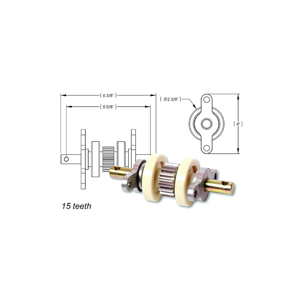 AP Products 014324869 Standard Gear Pack Assembly (15 Teeth) -Modern Boat Sales & Service