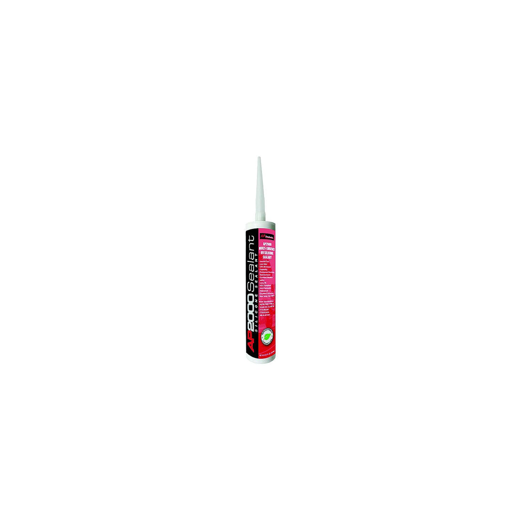 AP Products 0172002 Advanced Neutral Cure Silicone Sealant, White, 10.3oz -Modern Boat Sales & Service