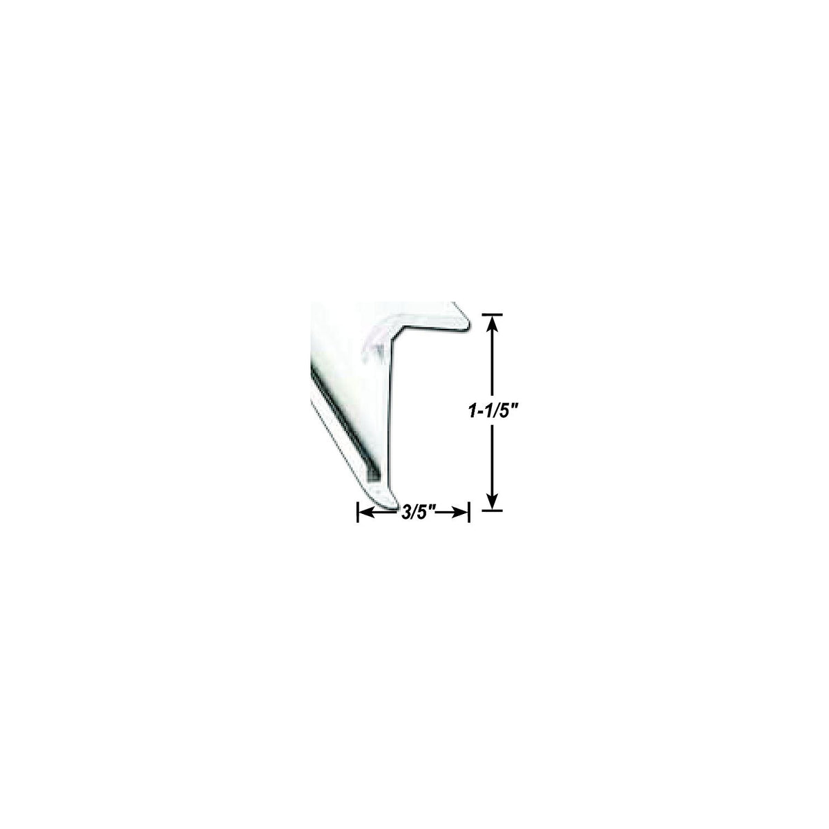 AP Products 0218500216 Insert Corner Molding, 16' Black -Modern Boat Sales & Service