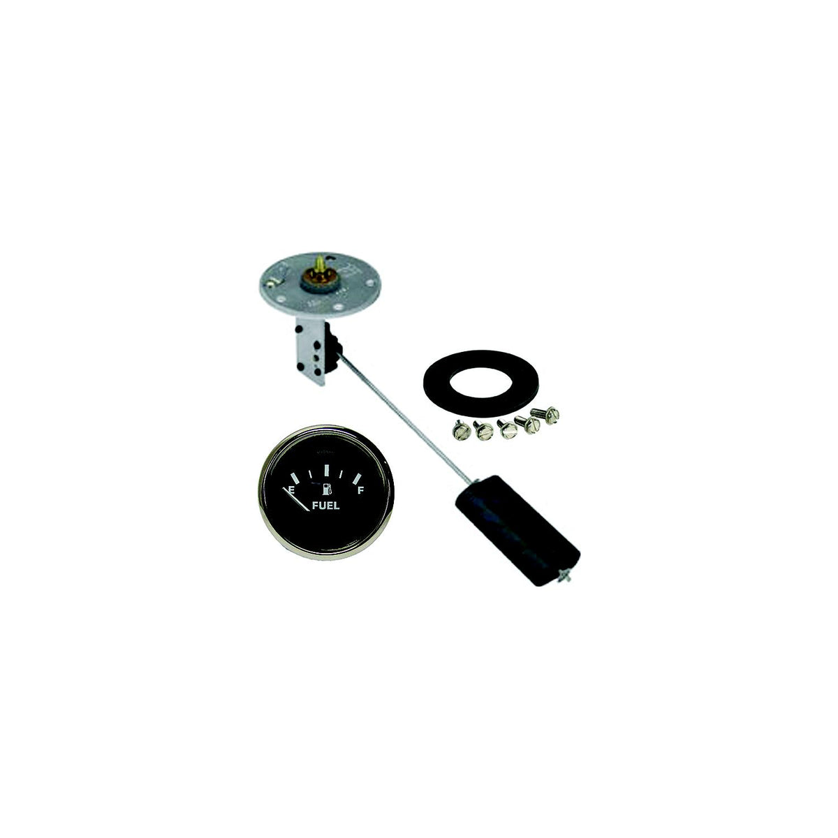 Moeller Swingarm Electric Sending Unit Complete Kit With Dash Mounted Gauge For 4 to 28" Tank Depth -Modern Boat Sales & Service