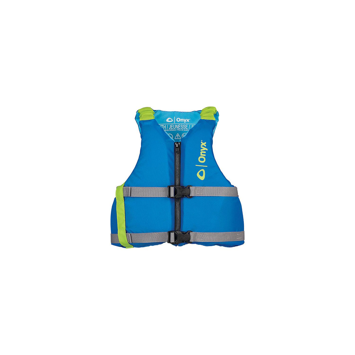 Onyx 12190050000221 Youth Paddle Life Jacket, Youth, Blue -Modern Boat Sales & Service