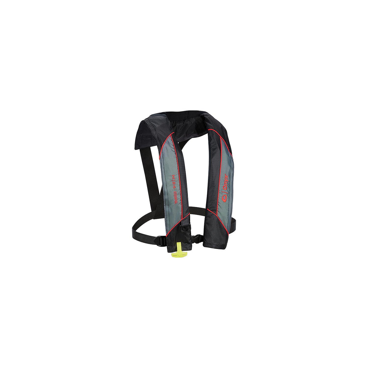 Onyx 13120010000423 M-24 Manual Inflatable Life Jacket, Red/Gray Default Title -Modern Boat Sales & Service