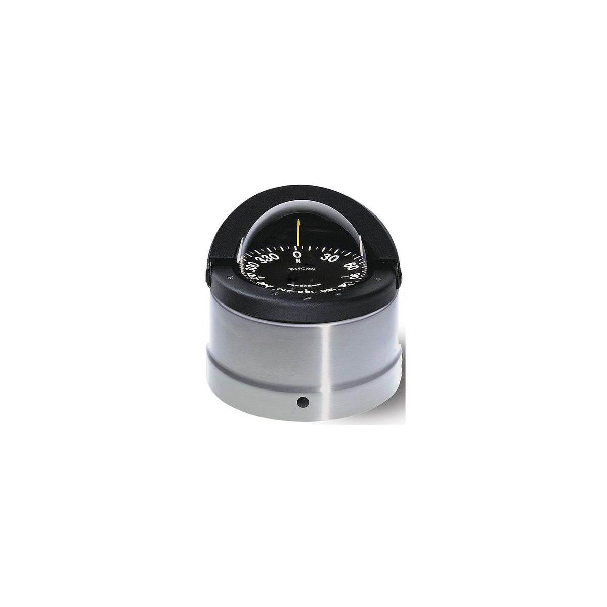 Navigator Compass, Deck/Binnacle Mount, Flat Dial, Polished SS Finish -Modern Boat Sales & Service