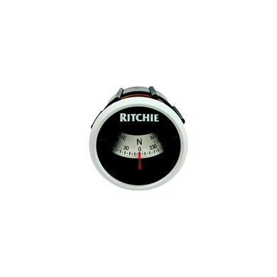 Ritchie X23WW Sport Dash Mount Compass, White/white dial -Modern Boat Sales & Service