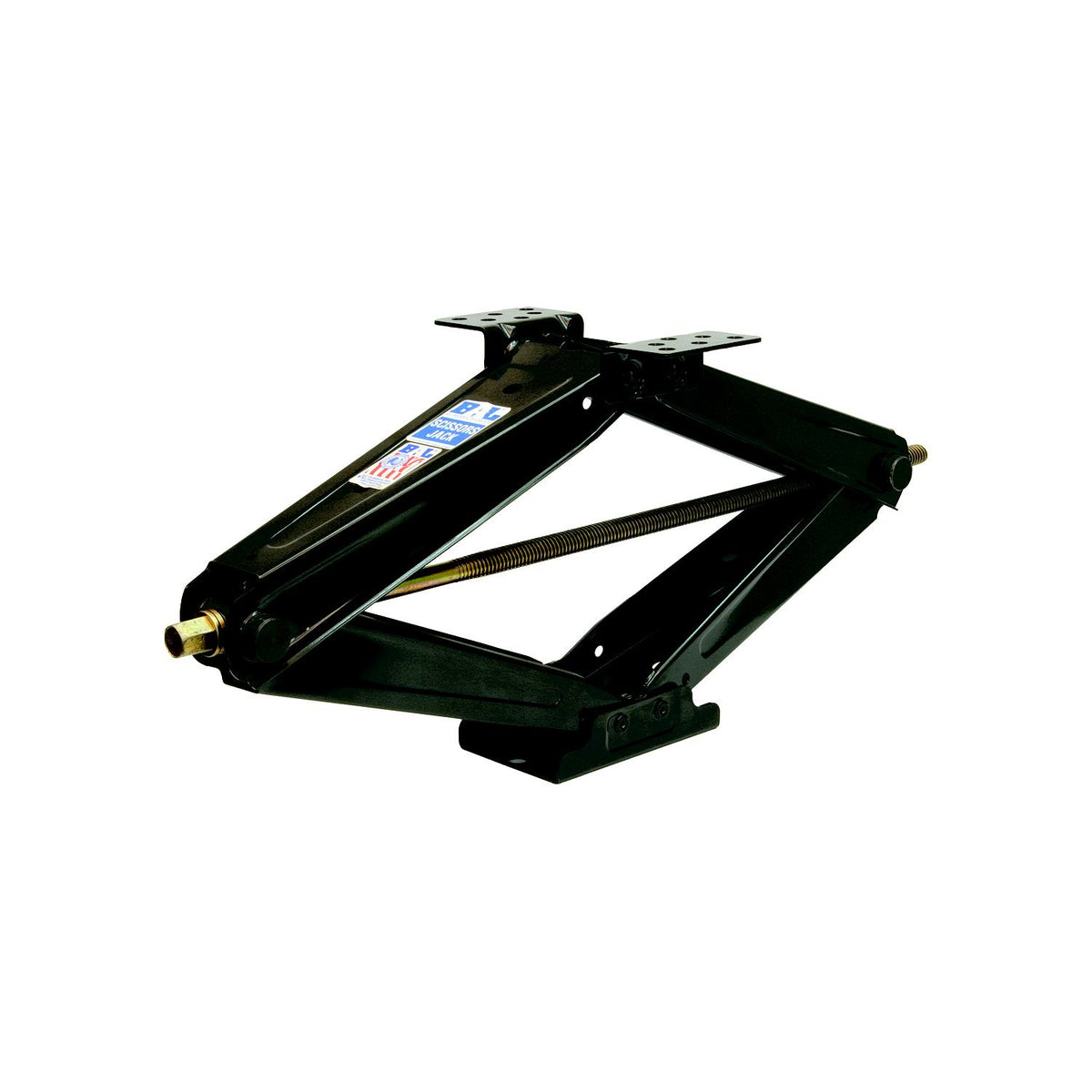 Bal Products 24028 LoPro SJ24 24" 5,000 lb Capacity Scissor Jack with Handle for RV Trailers - Pair -Modern Boat Sales & Service