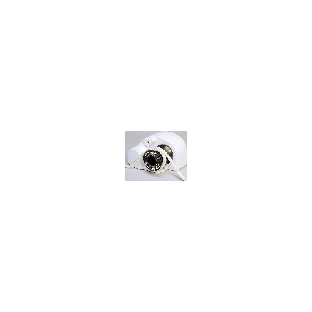 Powerwinch Capstan 1000 Multipurpose Rope Winch For Anchoring, Sailing and Fishing, 1000 lb. Pull Max, Uses Up to 3/4