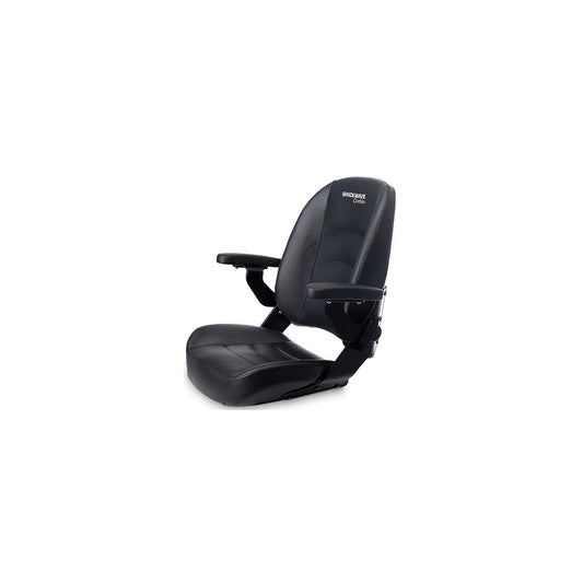 Shockwave SW04920HD Commander Heavy Duty Sport/Fishing Seat, Black -Modern Boat Sales & Service
