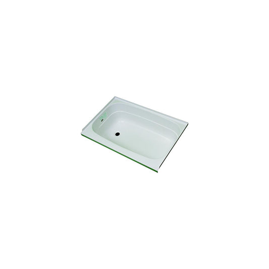 Specialty Recreation Left Drain Bathtub, 24" x 32", White -Modern Boat Sales & Service