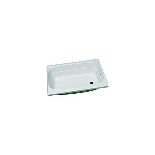 Specialty Recreation Right Drain Bathtub, 24" x 36", White -Modern Boat Sales & Service