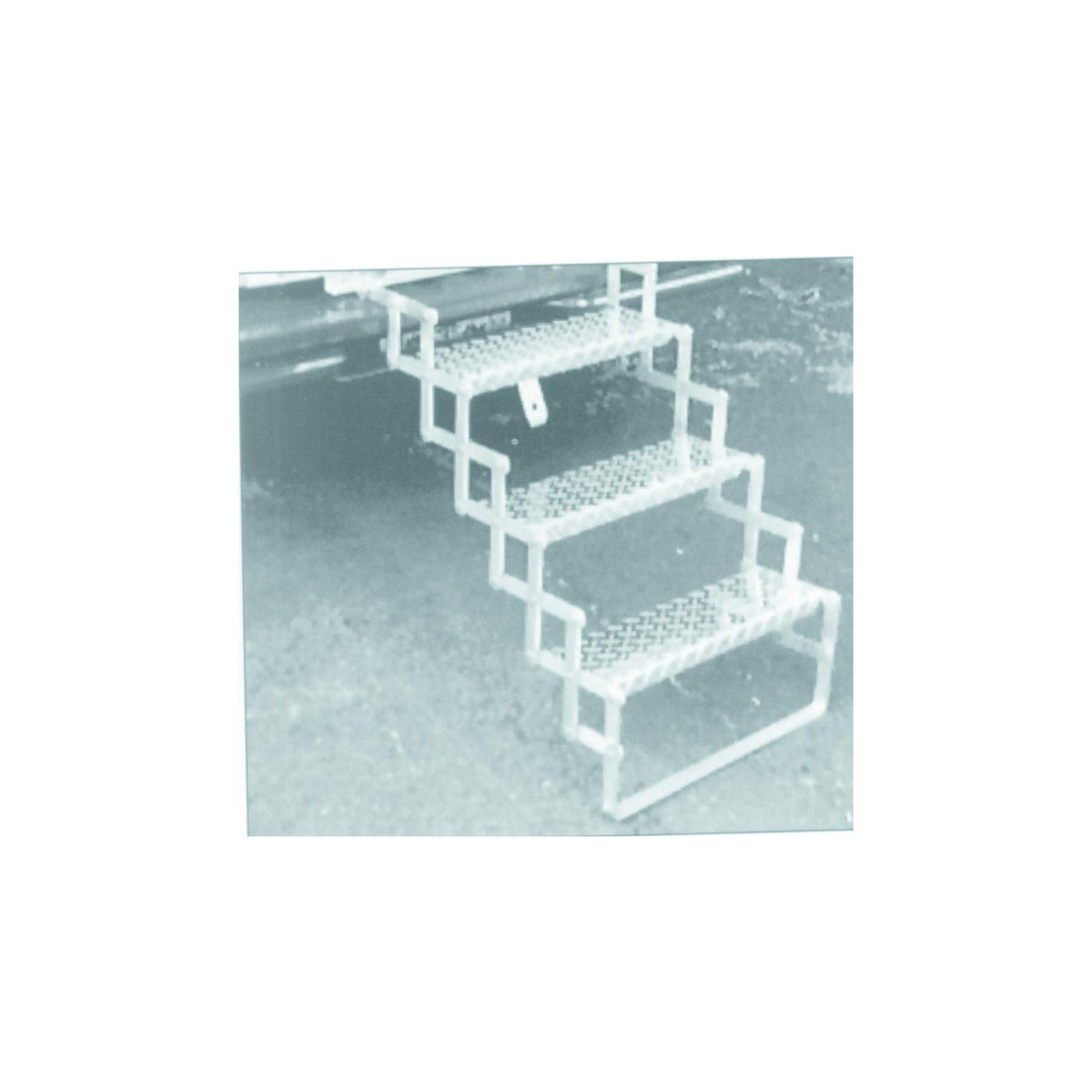 Aluminum Scissor Steps, 4-Step -Modern Boat Sales & Service