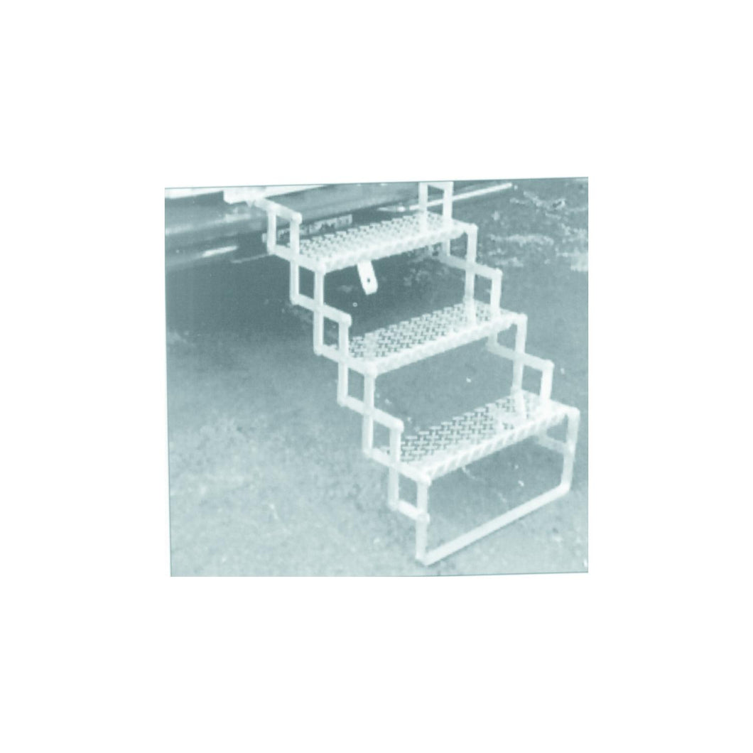 Aluminum Scissor Steps, 4-Step -Modern Boat Sales & Service