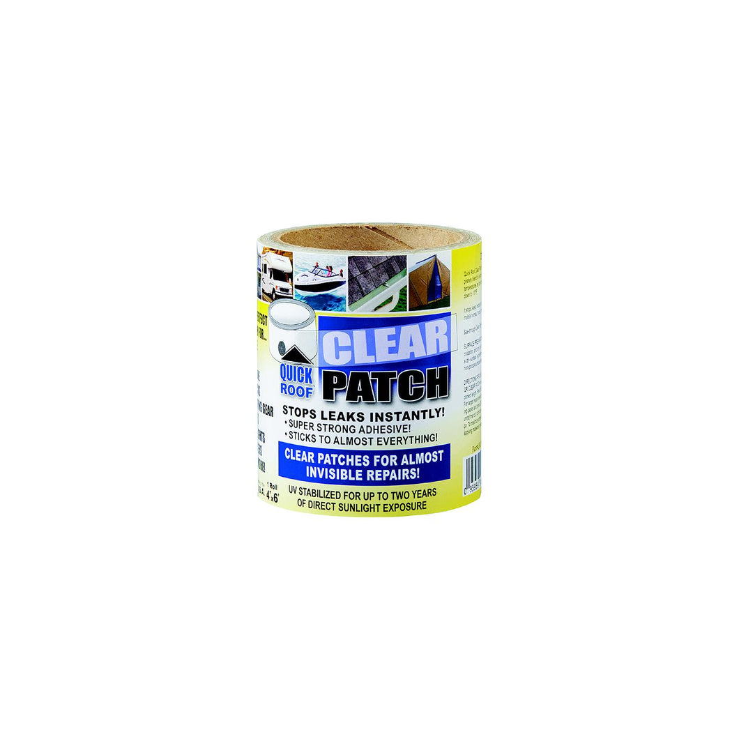 CoFair Products, Inc - Quick Roofâ„¢ QRCP420 Clear Patch, 4