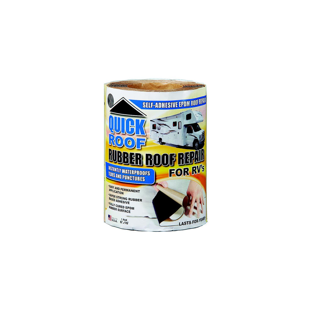 CoFair Products, Inc - Quick Roof WRQR610 Double White with White Butyl Adhesive, 6