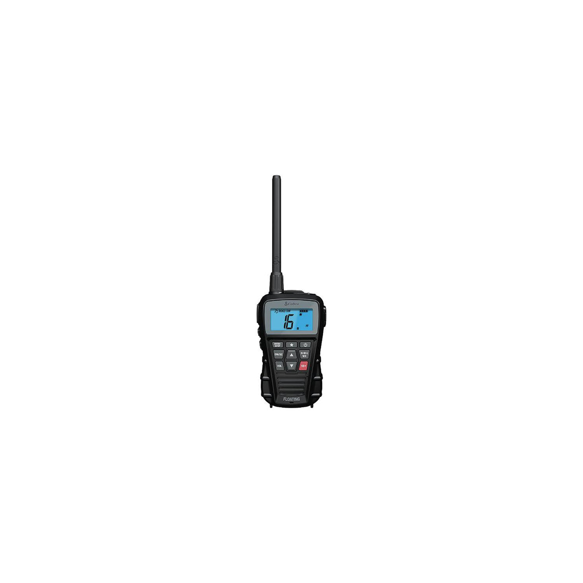 Cobra 01900091 Bluebound 150 Floating Handheld VHF Radio, Black -Modern Boat Sales & Service