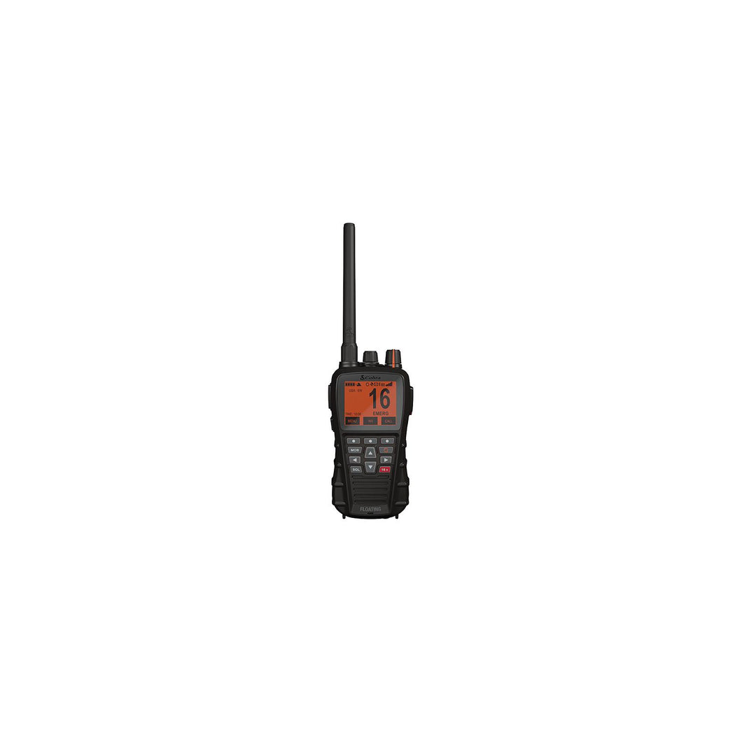 Cobra 01900111 Bluebound 650 Floating Handheld VHF Radio, Black -Modern Boat Sales & Service