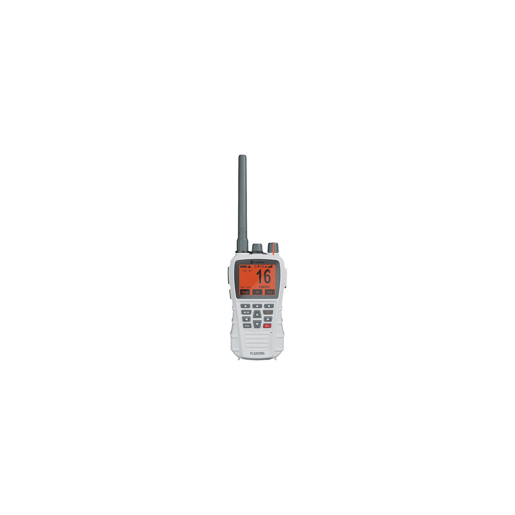 Cobra 01900113 Bluebound 650 Floating Handheld VHF Radio, White -Modern Boat Sales & Service
