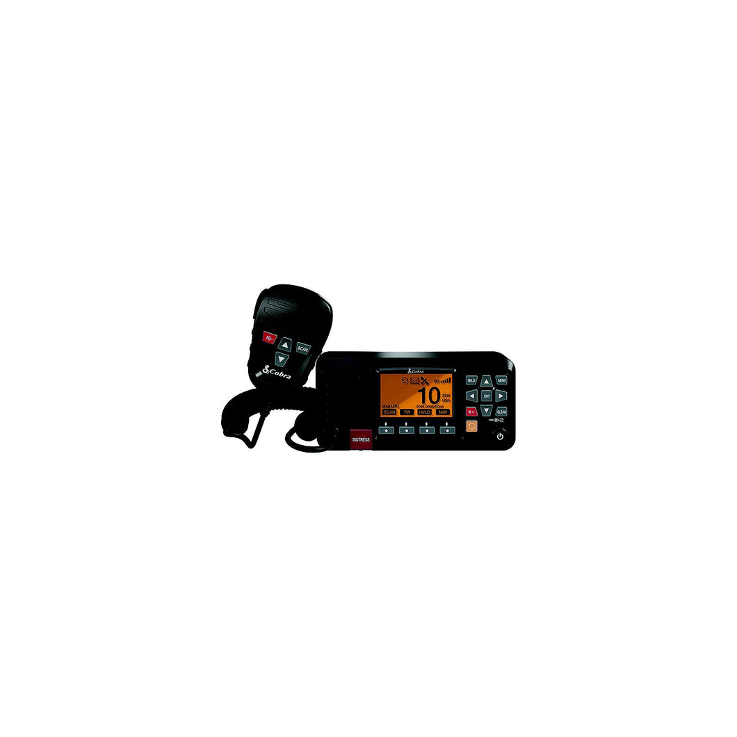 Cobra 01900121 Bluebound 1350 VHF Radio, Black -Modern Boat Sales & Service
