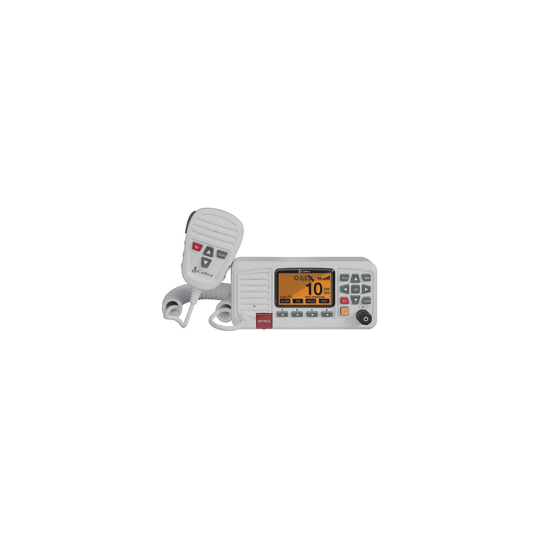 Cobra 01900123 Bluebound 1350 VHF Radio, White -Modern Boat Sales & Service