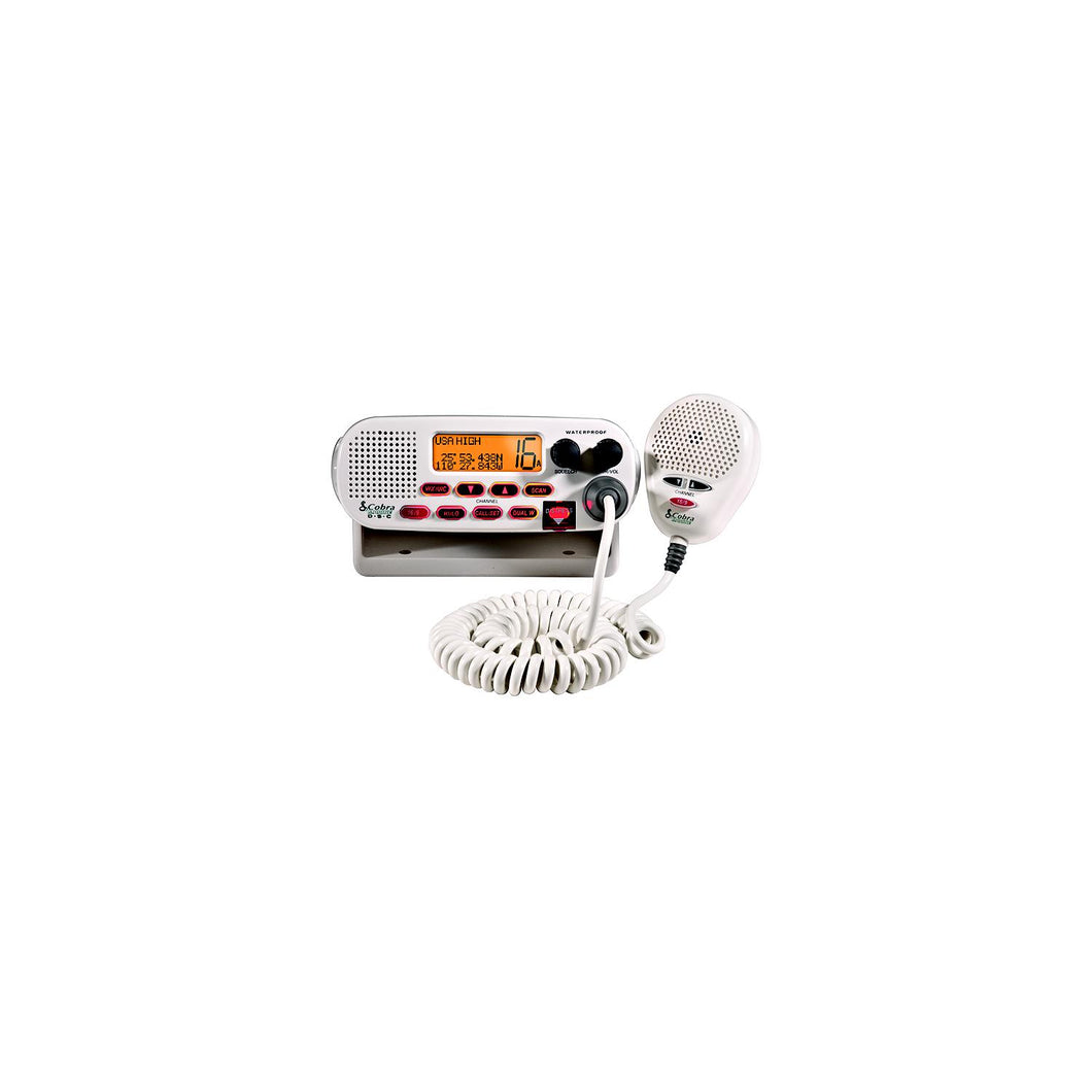 Cobra Marine Class-D DSC VHF Radio Flush Mount - White -Modern Boat Sales & Service