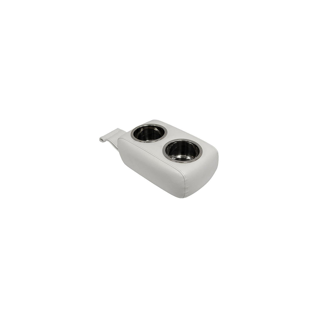 Wise 3059784 Portable Upholstered Drink Holder, Brite White -Modern Boat Sales & Service