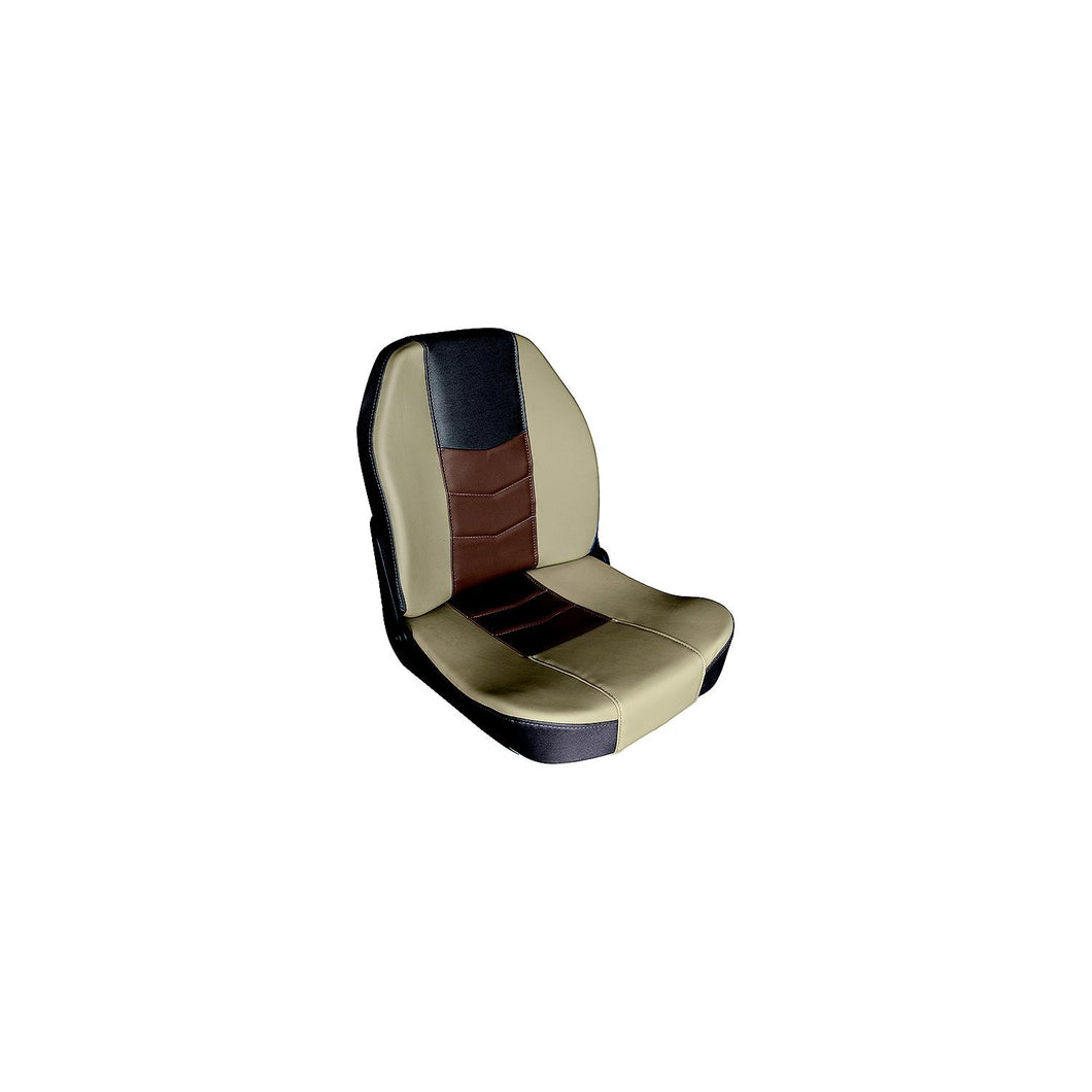 Wise 33401790 Quantum Series Fold Down Seat, Meteor / French Roast / Neutral -Modern Boat Sales & Service