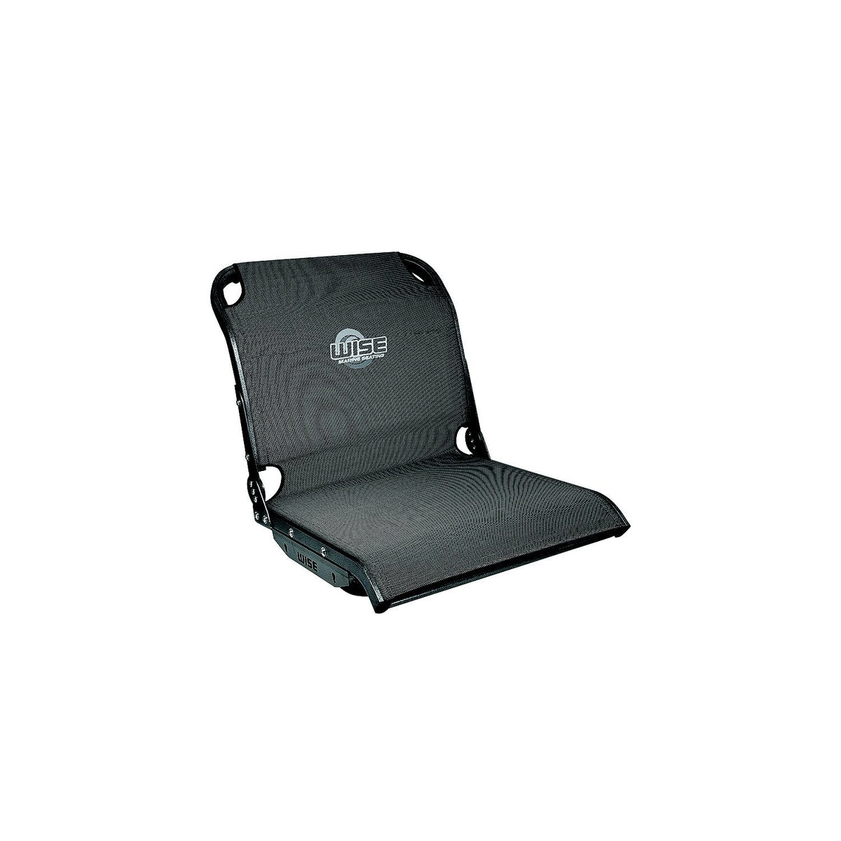Wise 33741800 Aero X Boat Seat, Carbon Grey Mesh, Mid-Back -Modern Boat Sales & Service