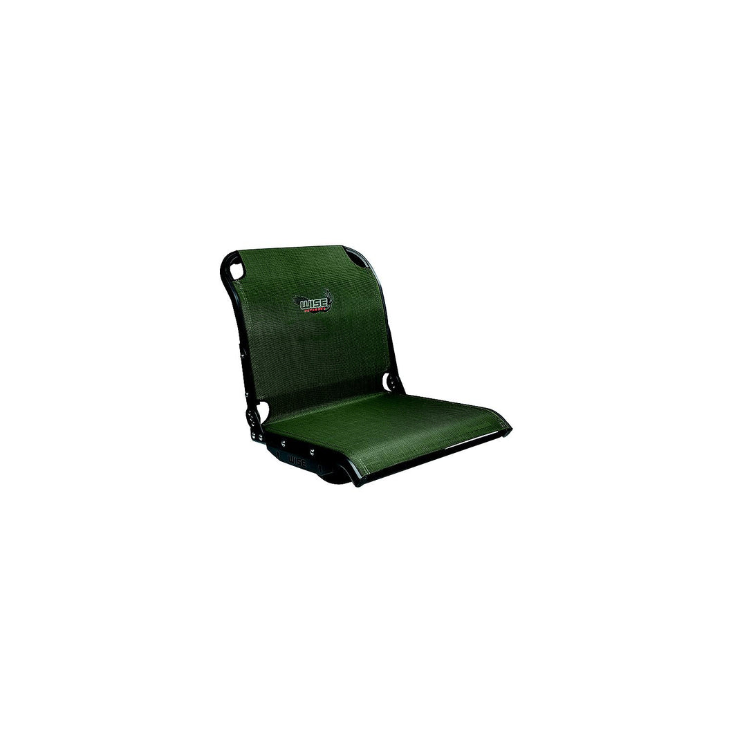 Wise 3374713 Aero X Boat Seat, Green Mesh w/Black Frame, Mid-Back -Modern Boat Sales & Service