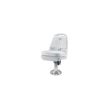 Wise Standard Pilot Chair Package With Chair, Cushions, Mounting Plate, Pedestal and Seat Spider - White Default Title -Modern Boat Sales & Service