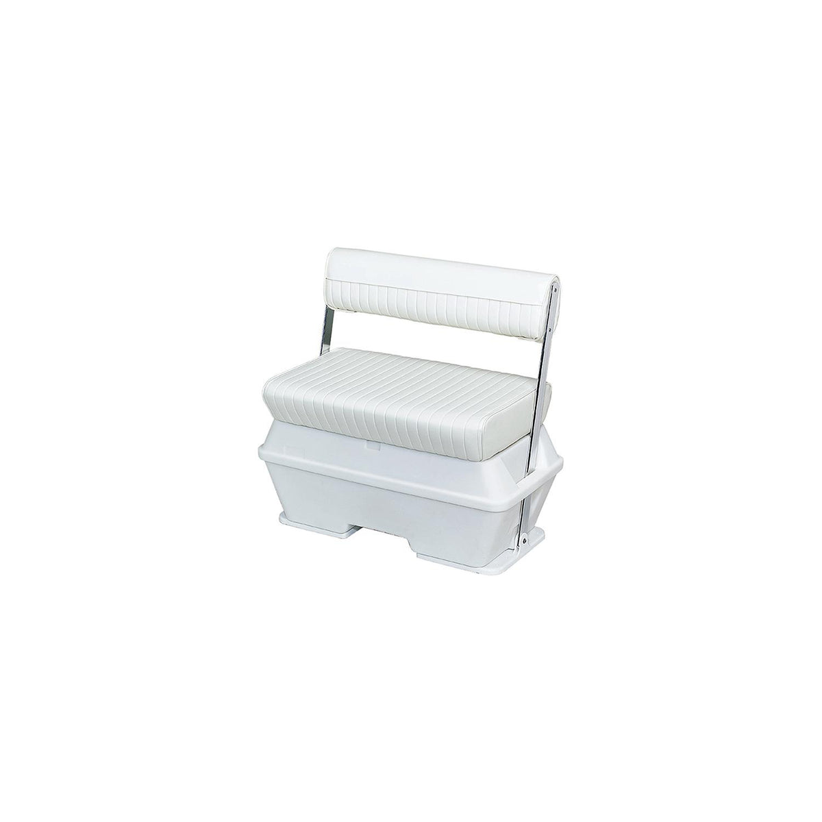 Swingback Cooler Seat w/Aluminum Arms & Premium Fabric Default Title -Modern Boat Sales & Service