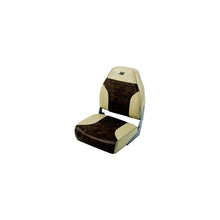Wise Mid Back Fishing Seat, Sand/Brown Default Title -Modern Boat Sales & Service