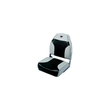 Wise Mid Back Fishing Seat, Gray/Charcoal -Modern Boat Sales & Service