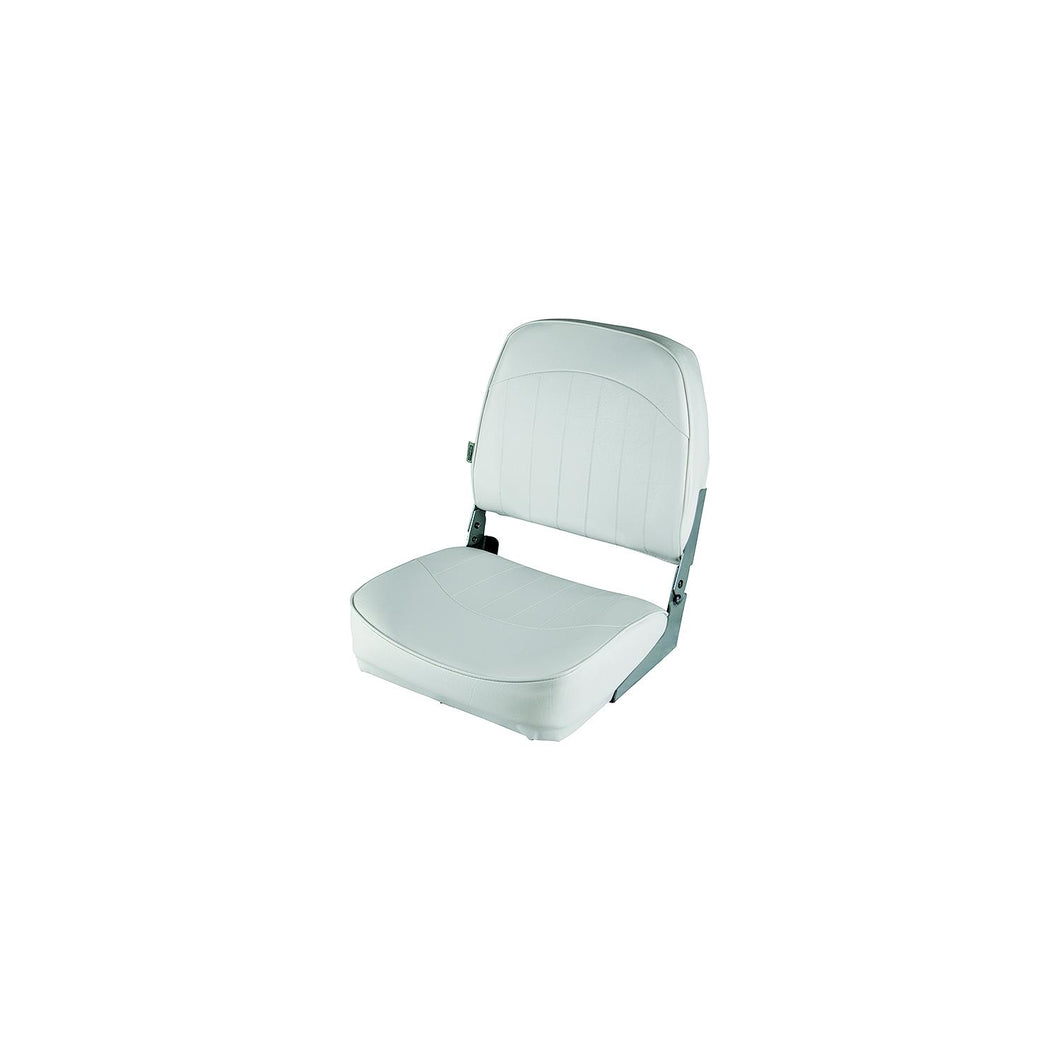 Wise 8WD734PLS717 Economy Fold Down Fishing Seat, Grey Default Title -Modern Boat Sales & Service