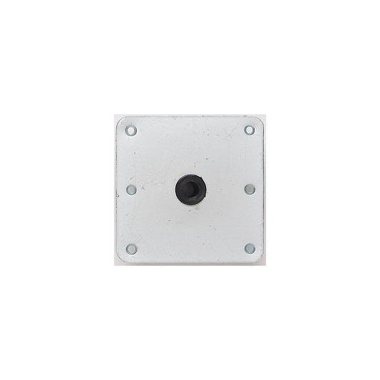 Attwood Lock'N-Pin 3/4" Base Plate 7" x 7" Threaded Zinc Plated Steel -Modern Boat Sales & Service