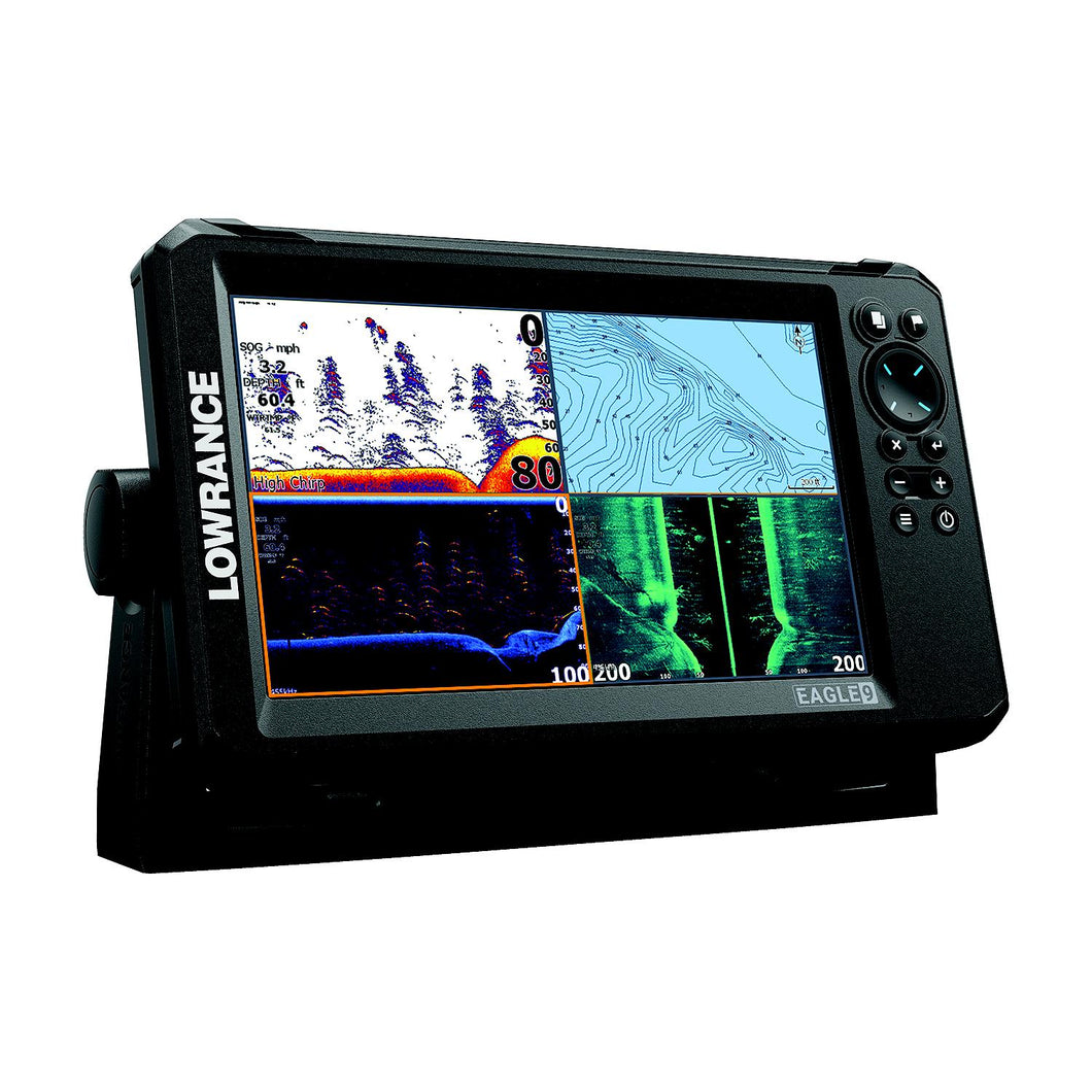 Lowrance 00016229001 Eagle 9 TripleShotâ„¢ w/C-MAPÂ® DISCOVERâ„¢ US/CA -Modern Boat Sales & Service