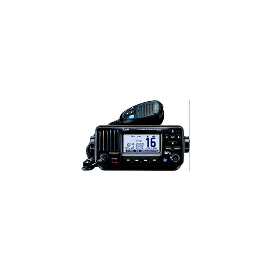 iCom M424G VHF Marine Transceiver w/GPS, Black -Modern Boat Sales & Service